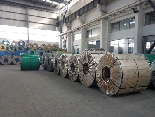 5mm-2000m m 2205 pulieron laminado en caliente frío de acero inoxidable de la bobina