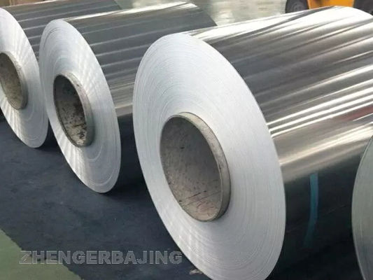 1050 bobinas de aluminio pre pintadas ruedan alta resistencia a la corrosión de 0.15mm- 2.0m m