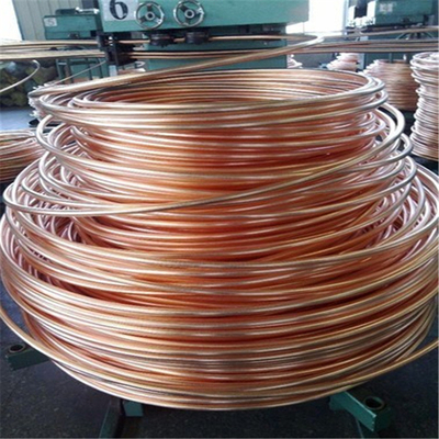 Conducción de calor de cobre recta del tubo 0.1mm-20m m del tubo de cobre de la HVAC C11000