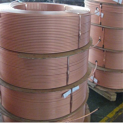 C27000 tubo de cobre industrial 1/4&quot; 3/8&quot; tubería de cobre Bendable del refrigerador de aire