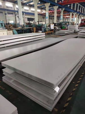 Material decorativo 310 300m m del espejo laminado en caliente de la placa de acero inoxidable de ASTM A420
